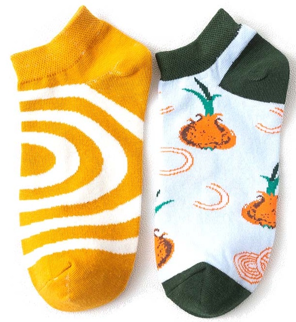 S-B3.2 SOCKS2527-005Ankle Socks Size 38-45 Onions