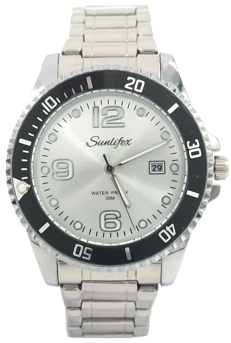 A-C7.1 W632-001D Quartz Watch with Date 40mm - Black-White