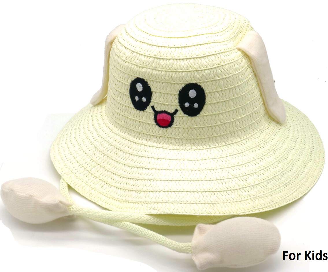 R-J3.2 HAT901-008-4 Summer Hat Moving Ears - For Kids