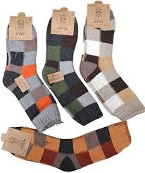 K-C8.2 JN25-9308 Pair of Woolen Socks Size 41-47 - Mixed Colors - 1pc