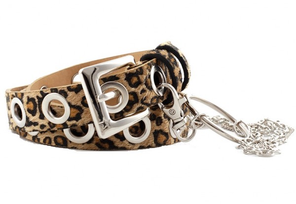 S-G2.4 BELT007-011 PU Belt Adjustable with Chain 2.4x105cm Leopard S-G2.4 BELT007-011 PU Belt Adjustable with Chain 2.4x105cm Leopard