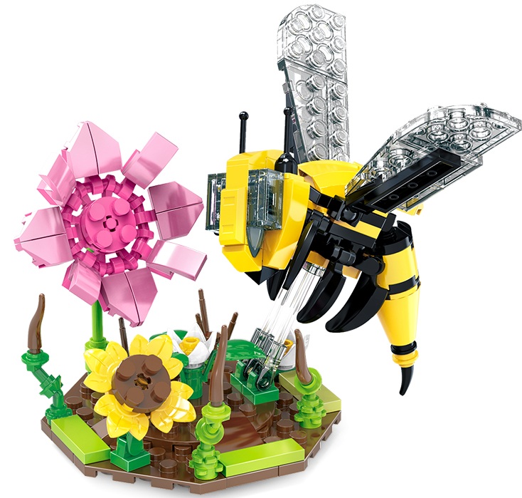 Y-D4.2 JKC7648 Building Blocks Bee - 159pcs