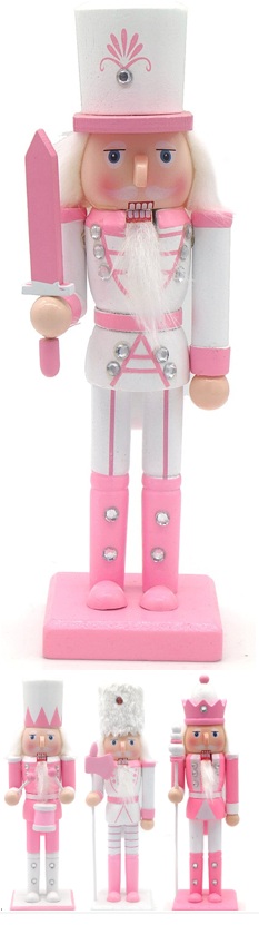 L-B4.1 DC1046-009 Christmas Nutcrackers 25cm - Mixed Designs - 1pc