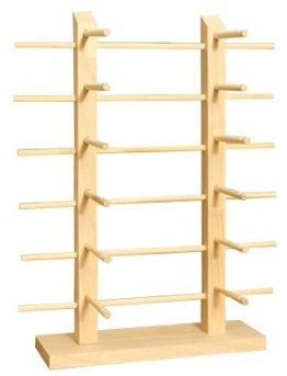 Q-H6.1  PK1142-002 Wooden Sunglasses Display 44cm  - For 12 pairs