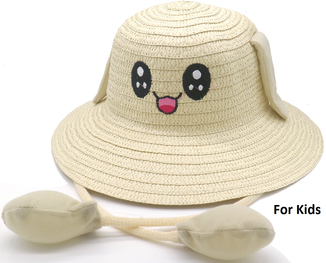 R-D6.1 HAT901-008-1 Summer Hat Moving Ears - For Kids