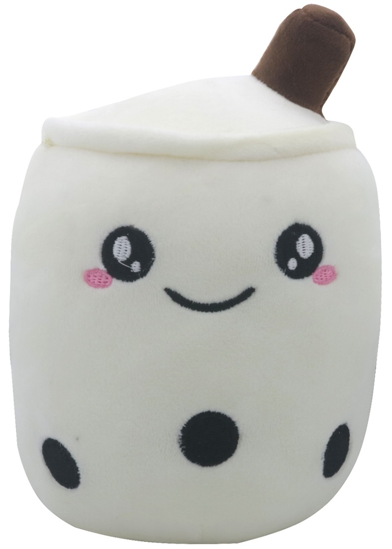 Y-E5.4 TOY945-002 Plush Bubble Tea 17cm - Mixed Colors - 1pc