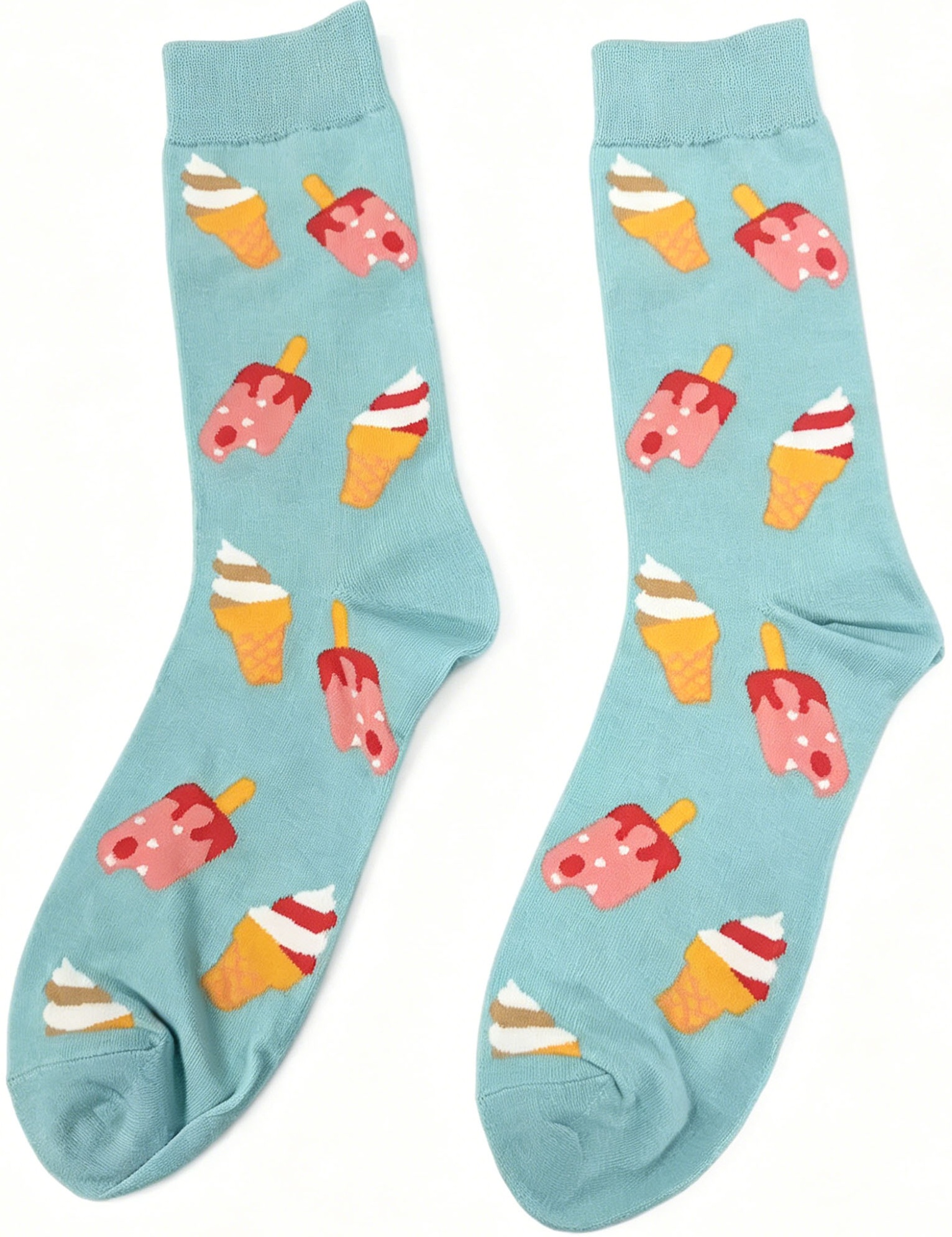 S-E5.4 SOCKS2512-252 Pair of Socks Size 38-45 Icecream