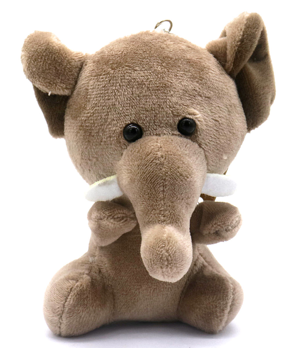 Y-B6.4 KY615-007 Plush Keychain Animals 11cm Mixed Designs - 1pc