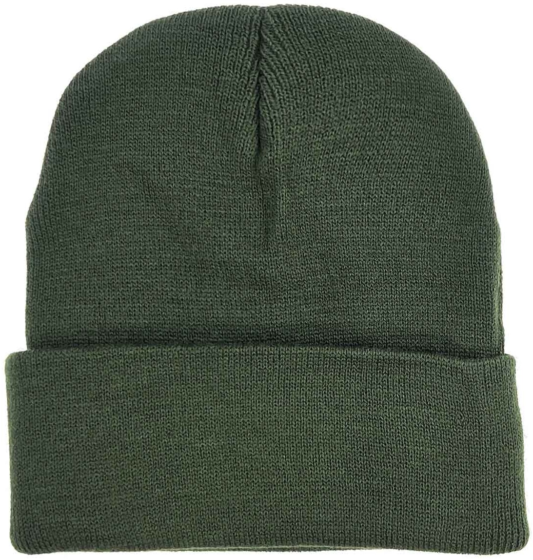 H-B8.1 HAT702-001 No. 12 Beanie Green