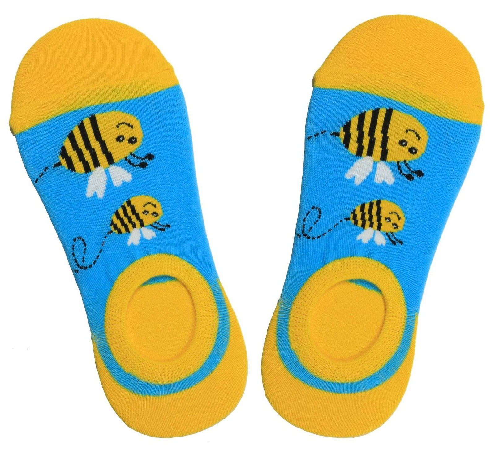 S-C7.5 LS2628-005 Ankle Socks Size 38-45 Bee