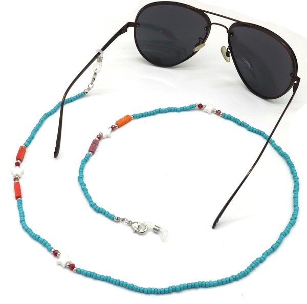 F-F3.1 GL1660-052 Sunglass Chain Star Blue