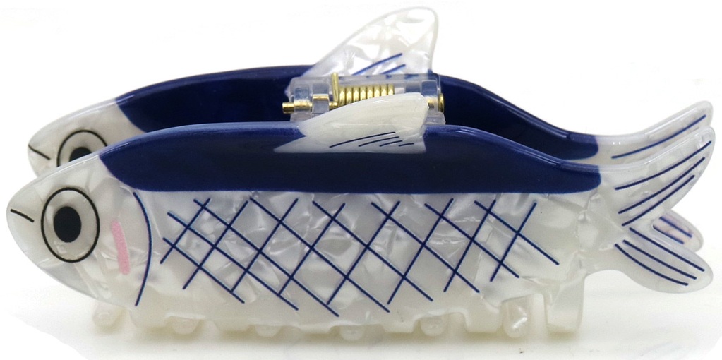 S-A8.2  H1126-011-6 Hair Claw 9cm Fish