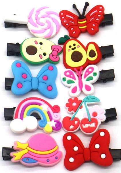 I-E12.1 H717-001 Hair Clips Set 10pcs for Kids