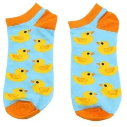 S-I6.2 SOCKS2525-008 Ankle Socks Size 38-45 Ducks
