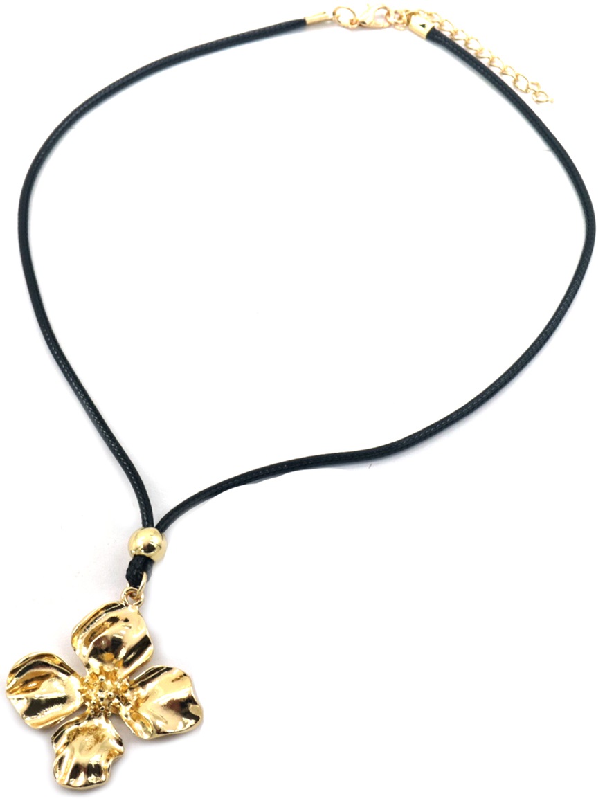 J-B7.3 N2365-028G Necklace Flower