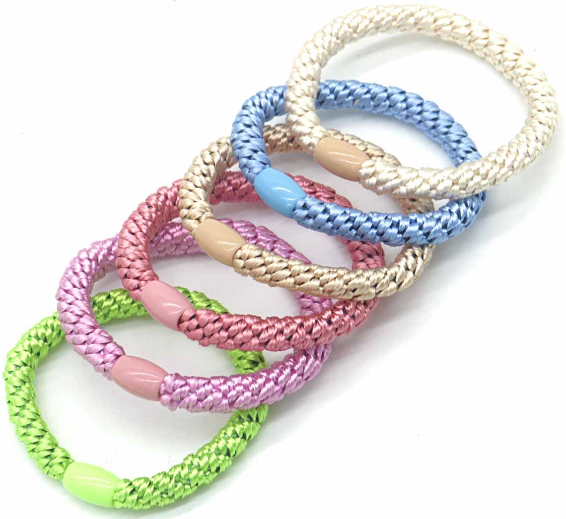 L-D6.2 H817-001-1 Hair Elastics Set 6pcs