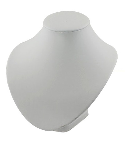 R-O7.1 PK060 Necklace Display 19x18cm White PU