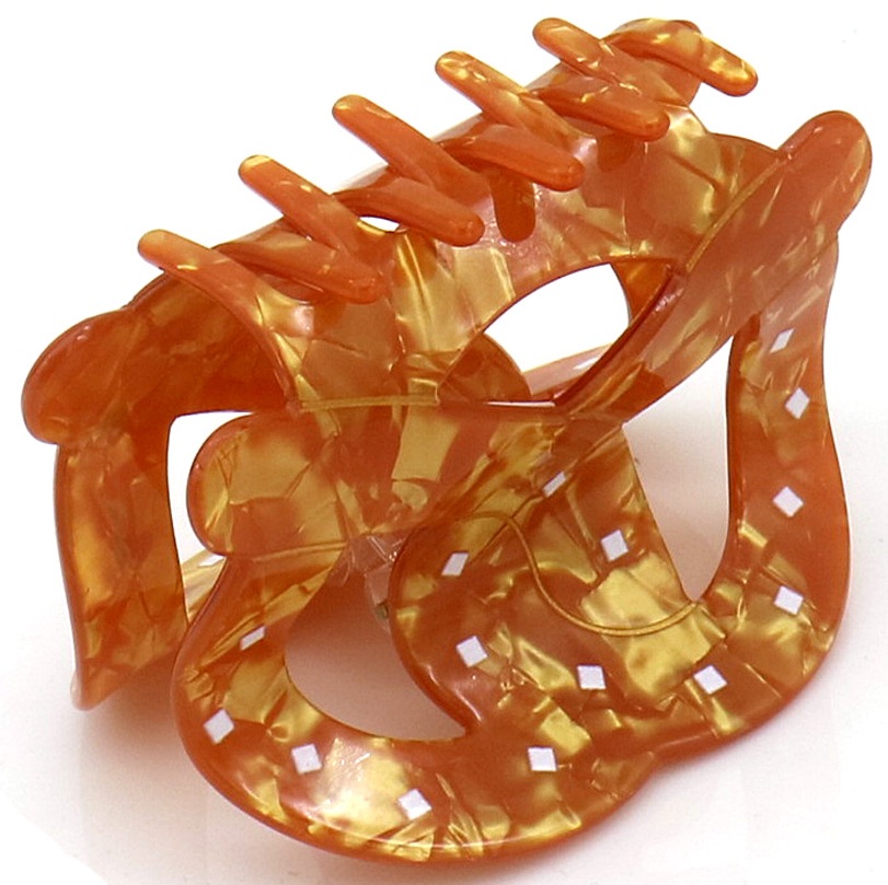S-J4.2 H1126-015 Hair Claw 8cm Pretzel