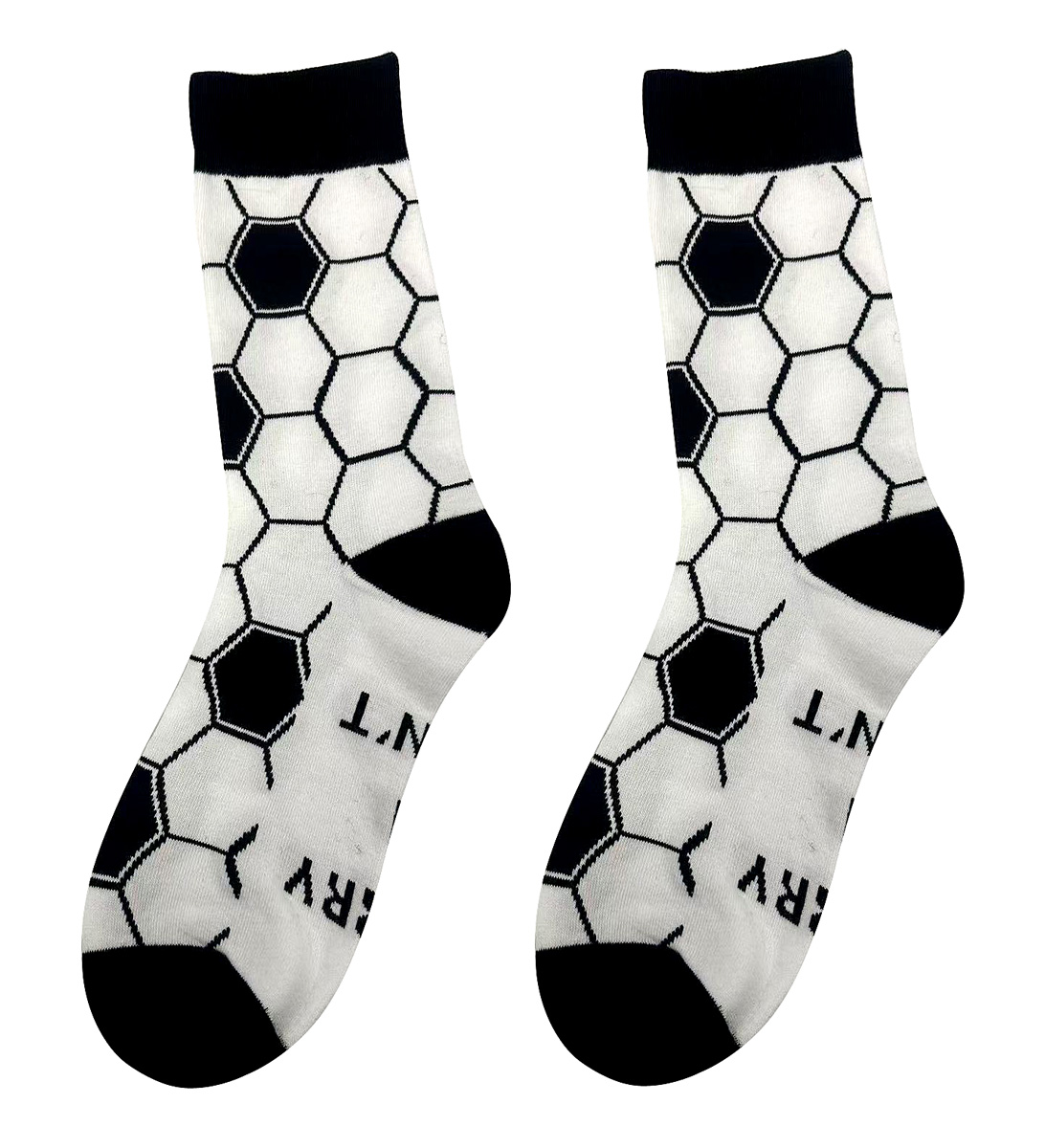 S-H8.2 SOCKS2607-045 Pair of Socks Size 38-45 Football