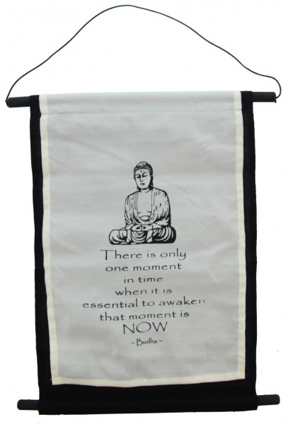 G-C12.1 Cotton Banner Budha XL 74x43cm