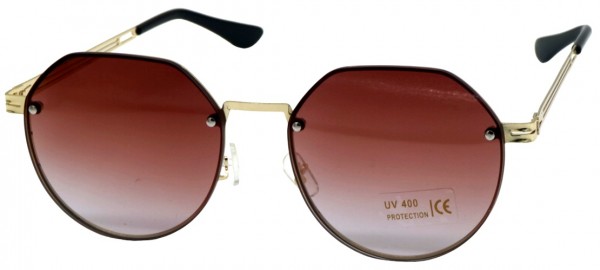 X-H2.1 GL016-040 Sunglasses UV400 Coffee