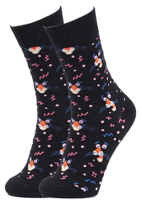 S-F3.2 SOCK2246-009 Pair of Socks Size 38-45 - Panther