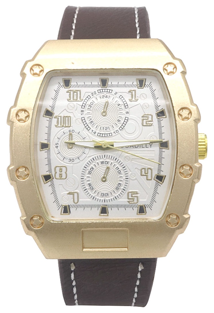 A-D16.1  W631-085-2 Quartz Watch 5x4cm Brown