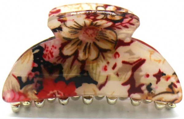 F-B3.3 H711-009E Hair Claw Flowers 6.5cm