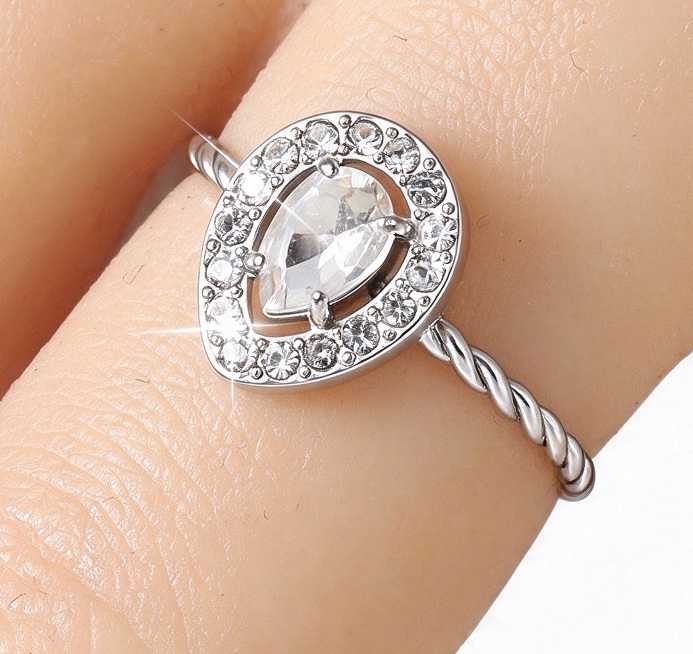 A-D17.1 R2643-017S S. Steel Ring Adjustable Crystals