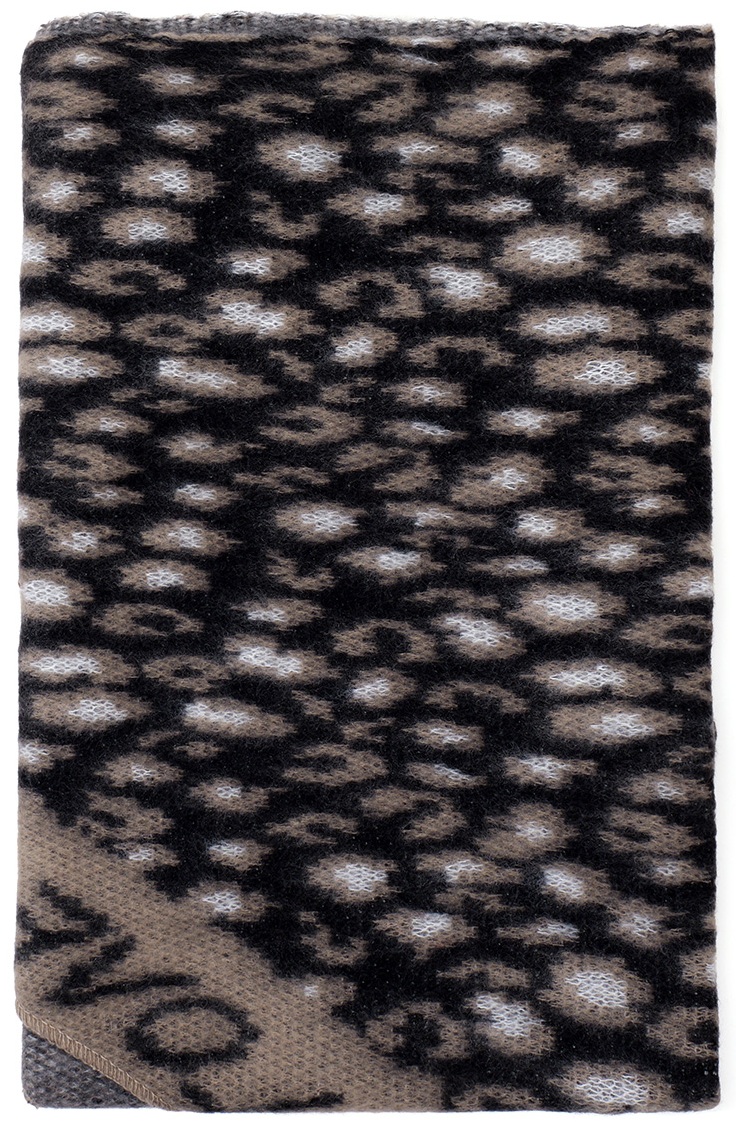 L-C2.1 SCARF1007-003-1 Triangle Scarf Leopard 190x70cm