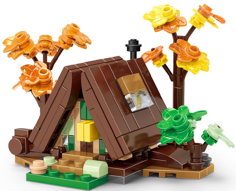 Z-C2.2 JKC7627 Buildling Blocks House - 155pcs