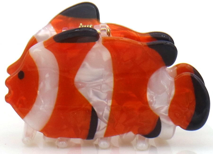 S-C1.1 H1126-020-1 Hair Claw 5.5cm Clownfish