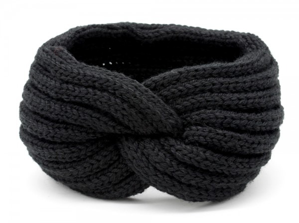 Y-A2.4 H401-001A Knitted Headband Black