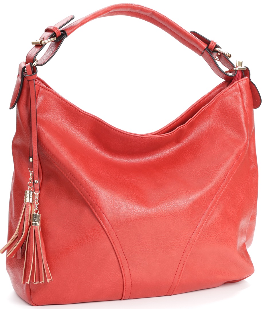 Z-C2.2 BAG733-005 No. 3 PU Shopper 44x35x14cm Red