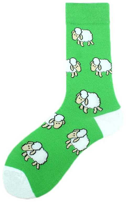S-J4.1 SOCK2246-033 Pair of Socks - 38-45 - Sheep