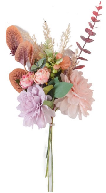 R-I2.1  DE2484-044 Silk Flower Bouquet 35cm