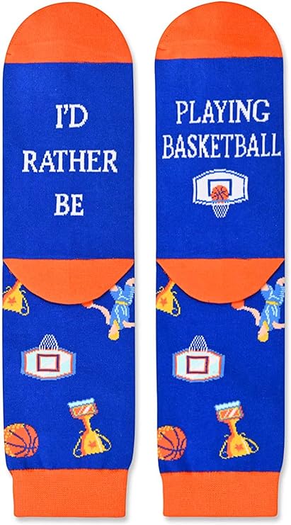 S-E5.4 SOCKS2424-040 Pair of Socks Size 38-45 Basketball