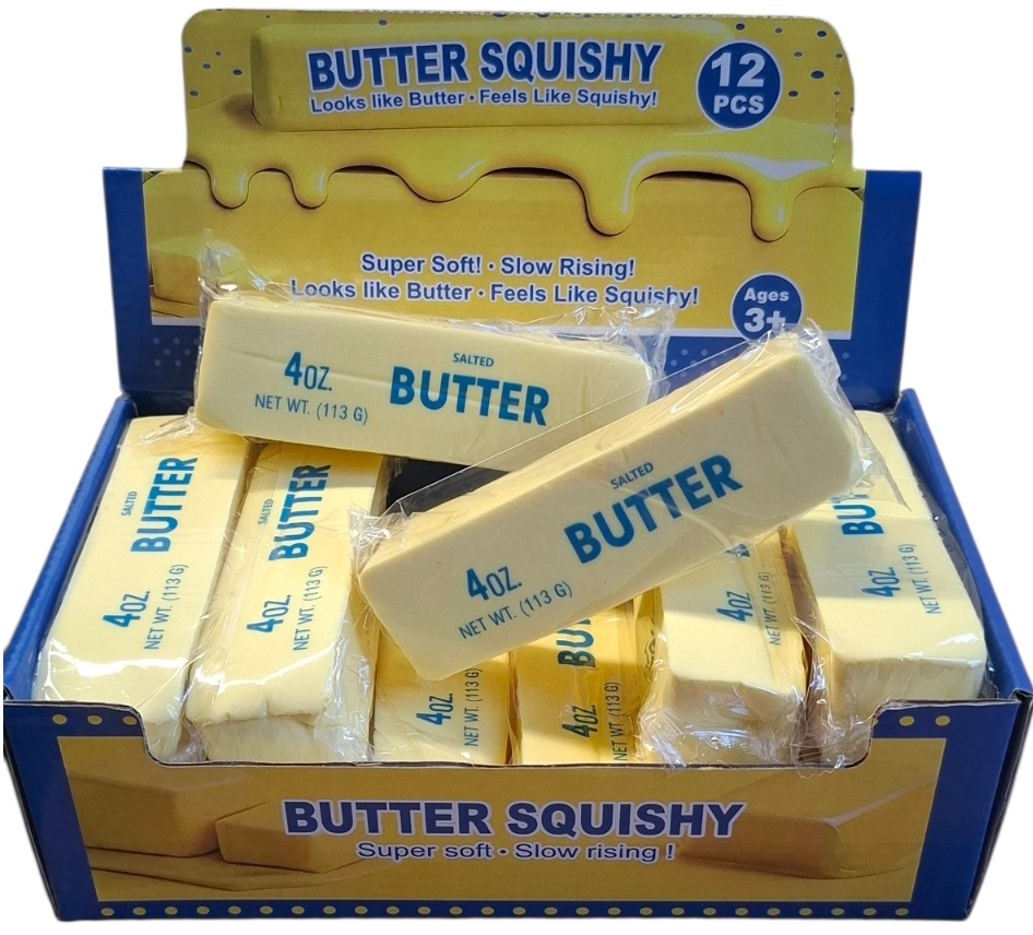 T-P3.1 PU Foam Squishy Butter 13.5cm - 12pcs