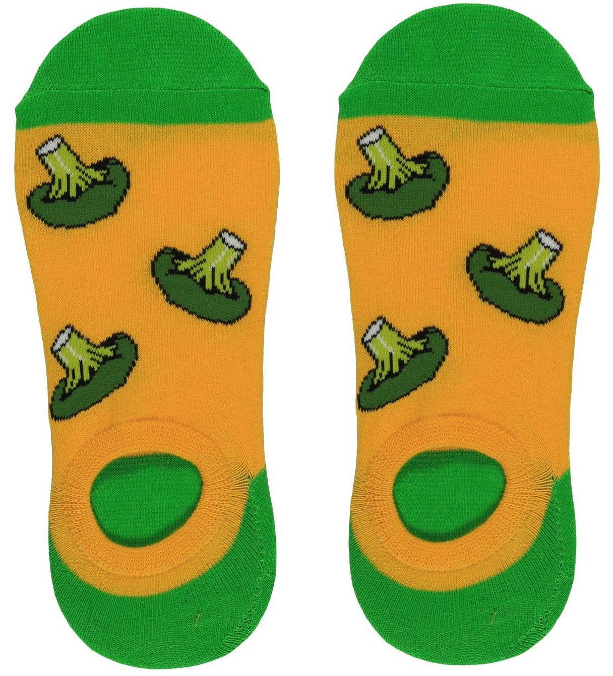 S-B4.2 SOCKS2527-018 Ankle Socks Size 38-45 Broccoli