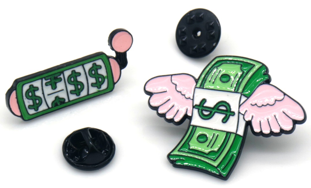 C-D20.2  PIN2557-006-2 Set of Pins Money