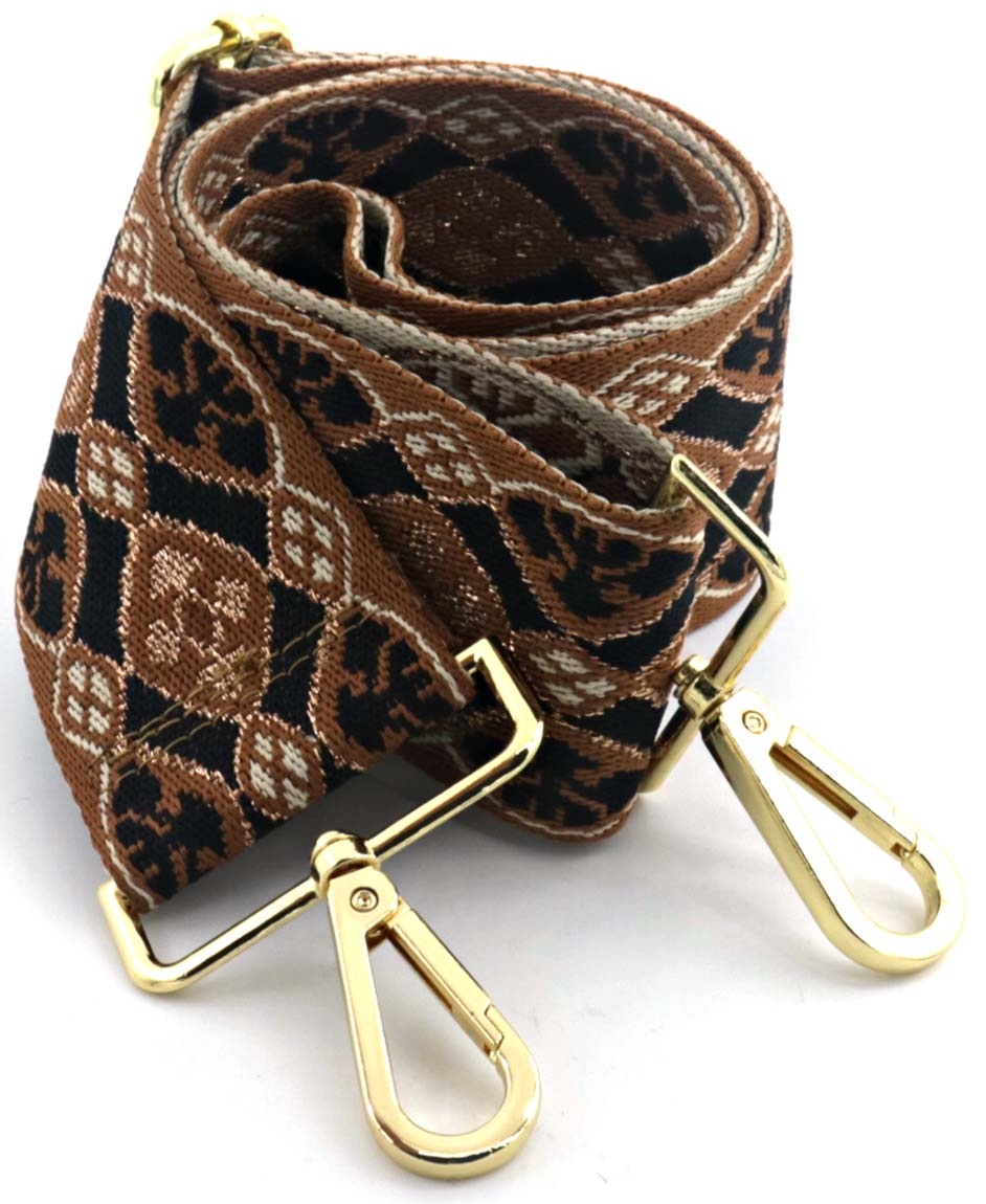 E-C22.1 BS807-004 Bag Strap 5cm Brown