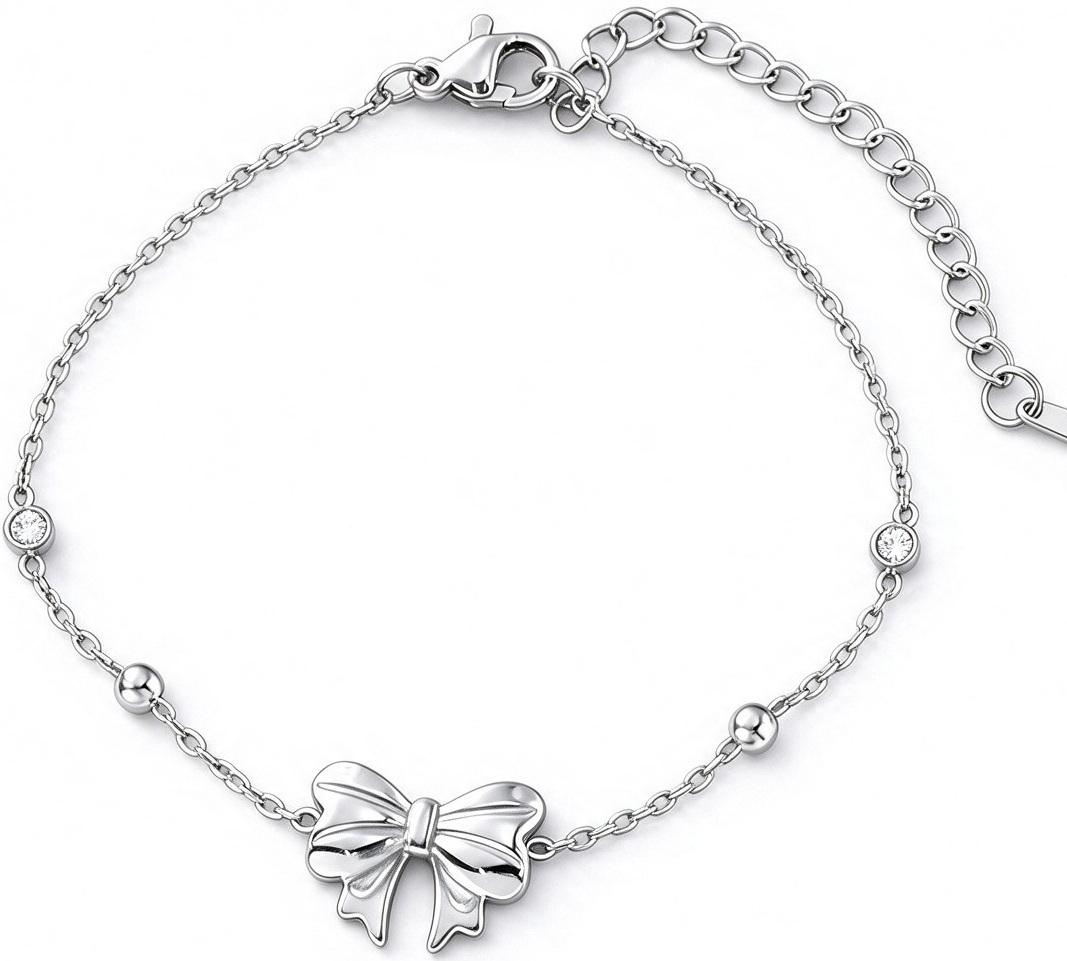 A-A19.4 B2616-034S S. Steel Bracelet Bow 16-21cm