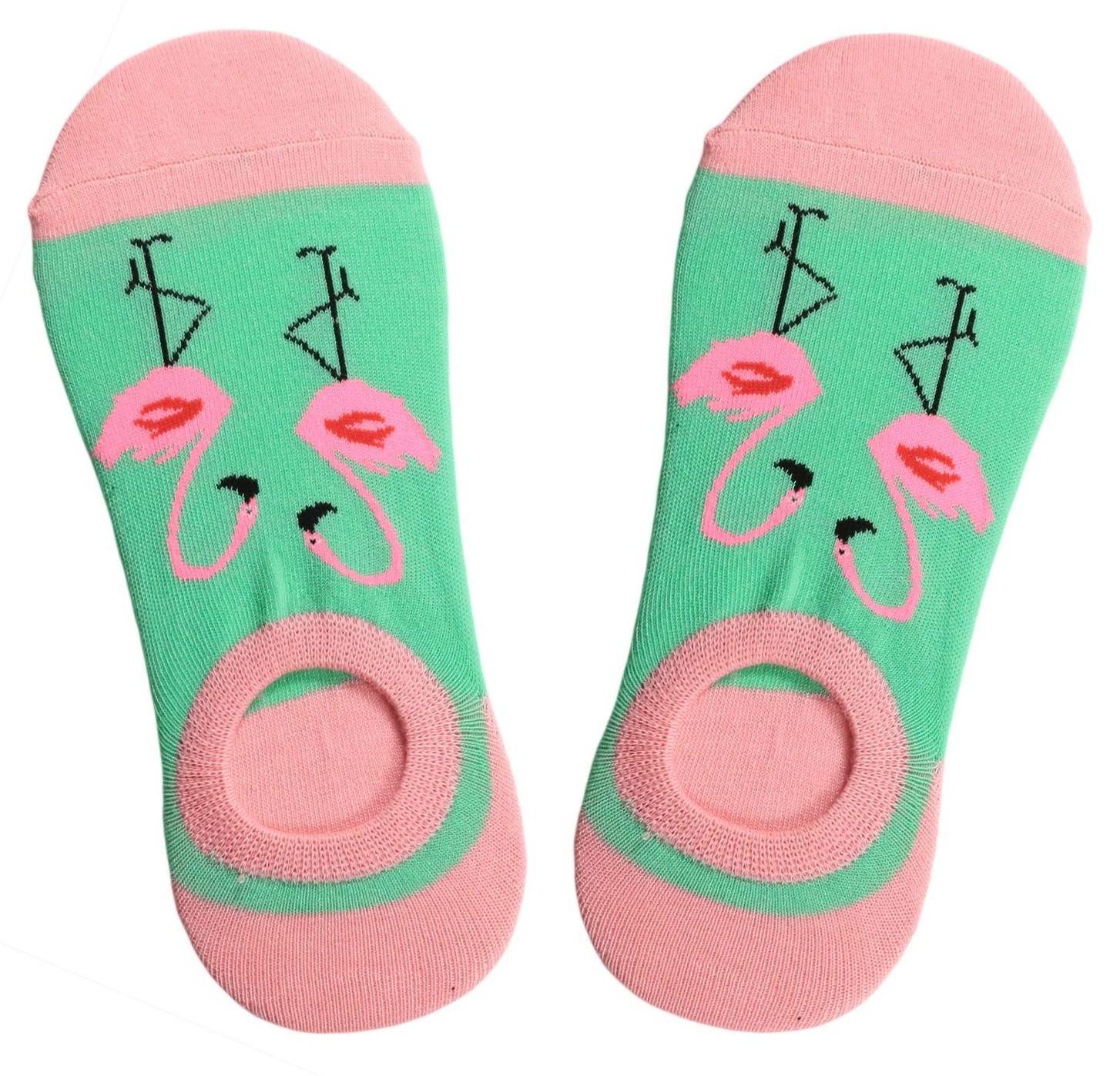 S-A6.2 LS2628-002 Ankle Socks Size 38-45 Flamingo