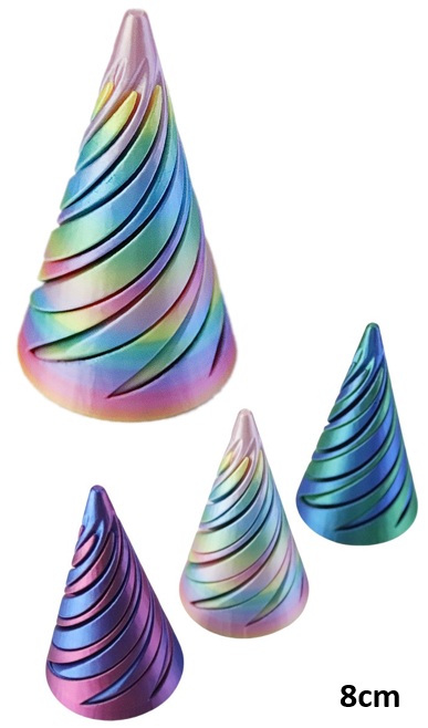 R-D7.1 TOY1152-001 Fidget Twister 8cm - Mixed Colors - 1pc