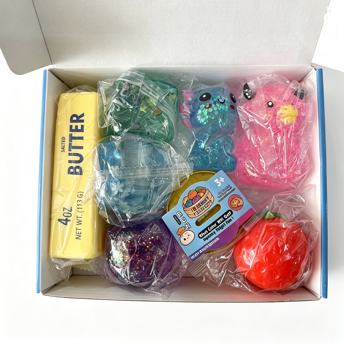 Z-D3.1  TOY2610-143 Squishy Fun Box 8pcs