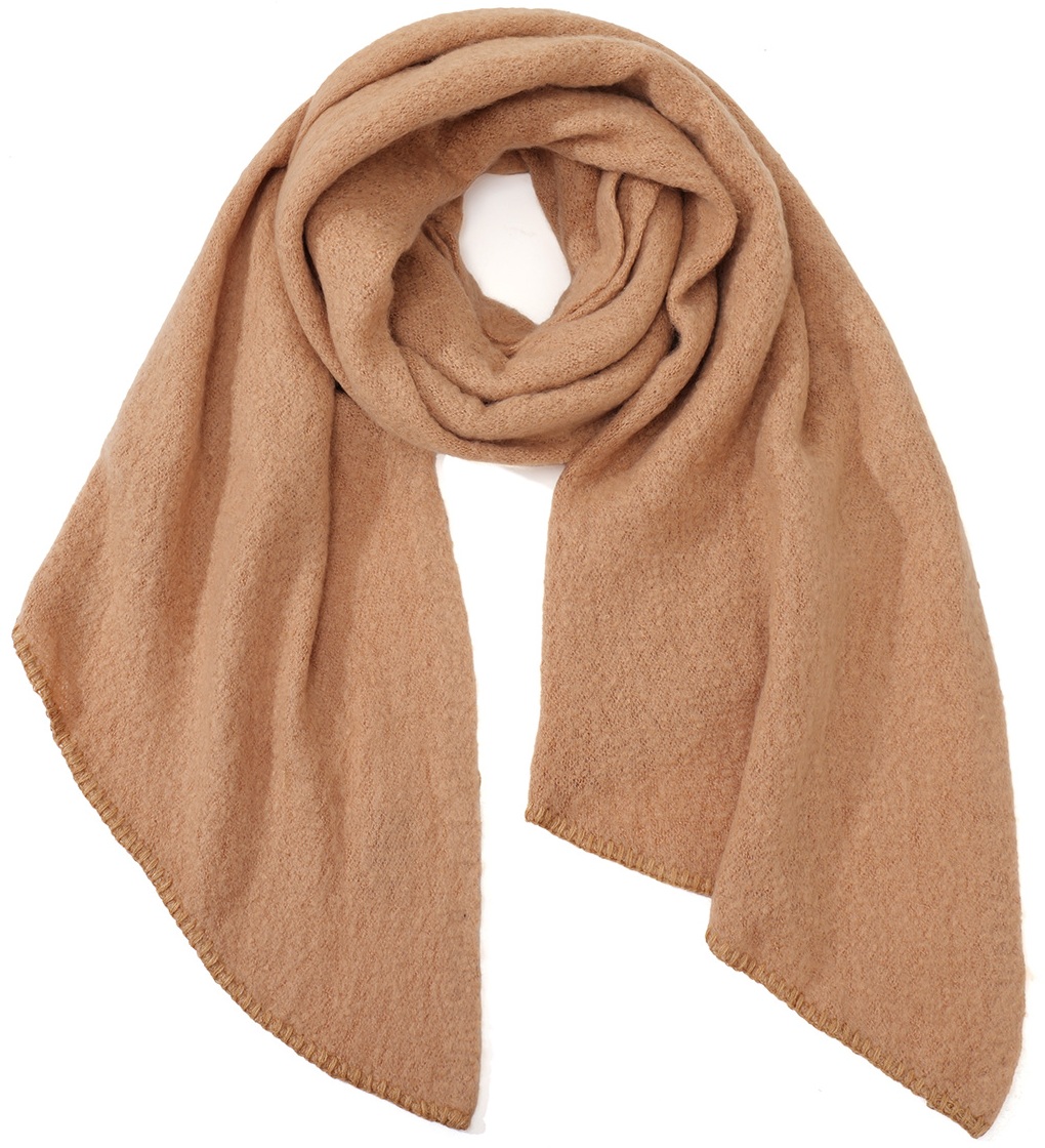 Y-E5.5  SCARF1007-004-5 Winter Scarf 180x50cm Brown