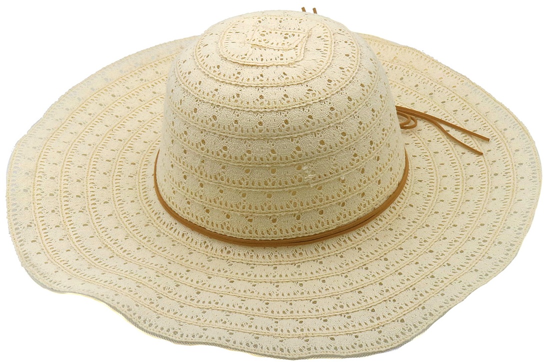 L-F2.2  HAT1101-007-2 Summer Hat Brown