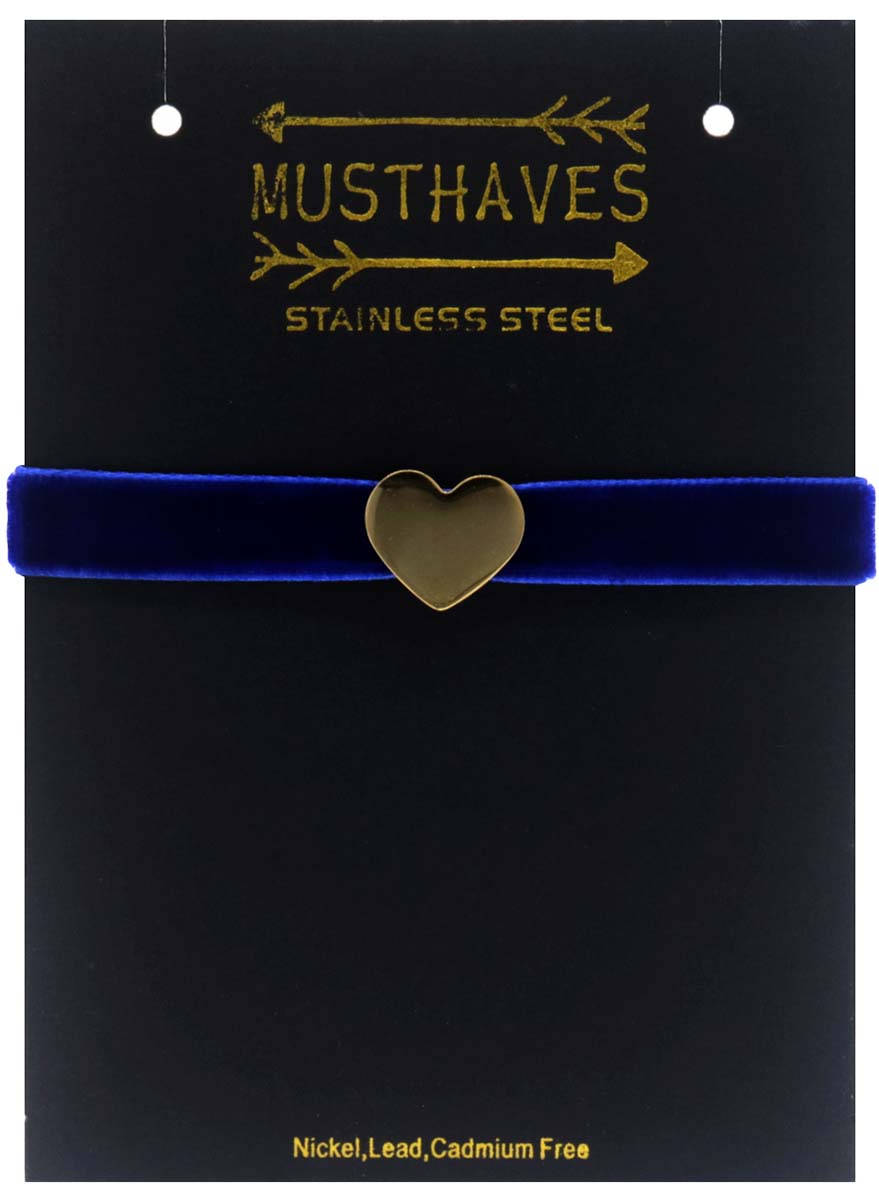 D-B5.4 B221-324 No. 3 S. Steel Bracelet Velvet Blue