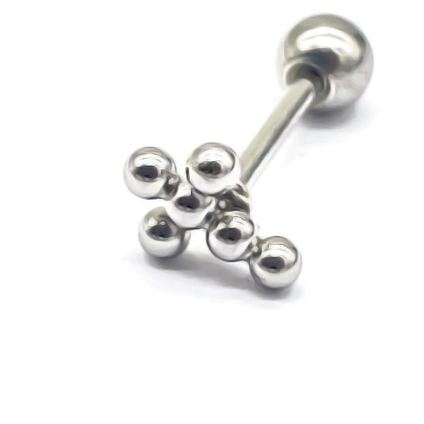 C-B6.4  E620-008S S. Steel 316L Ear Piercing 6mm