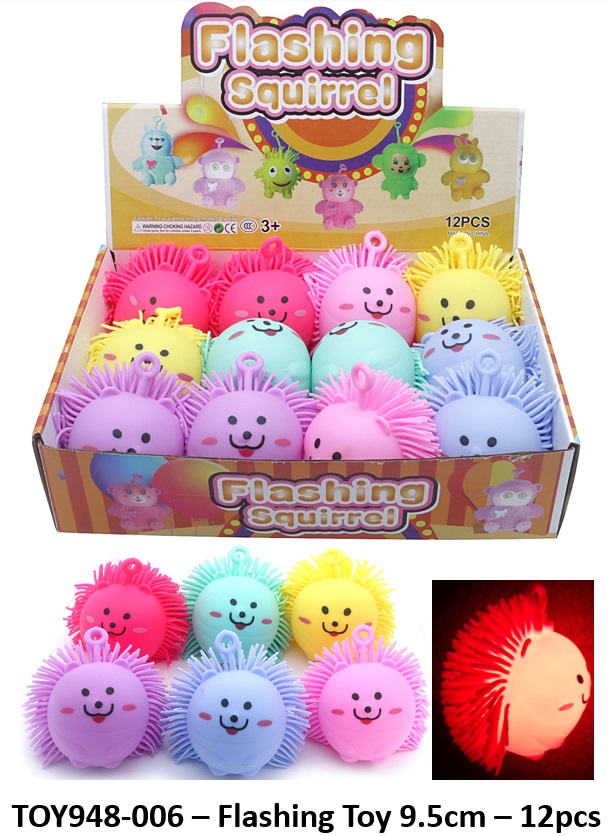 Y-D5.2 TOY948-006 Flashing Toy 9.5cm - 12pcs